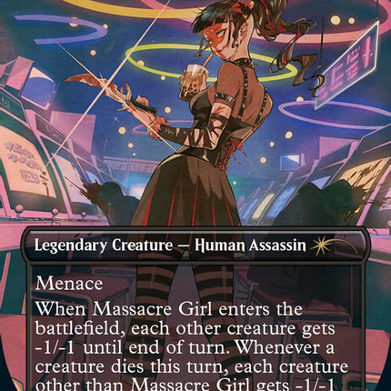 Massacre Girl (Borderless) [Secret Lair Drop Series]