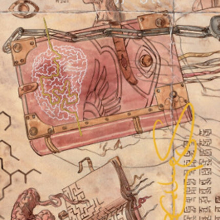 Mazemind Tome Art Card (Gold-Stamped Signature) [The Brothers' War Art Series]