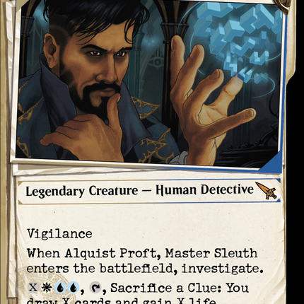Alquist Proft, Master Sleuth (Showcase) [Murders at Karlov Manor]