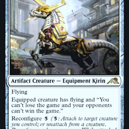 Cloudsteel Kirin [Kamigawa: Neon Dynasty Prerelease Promos]
