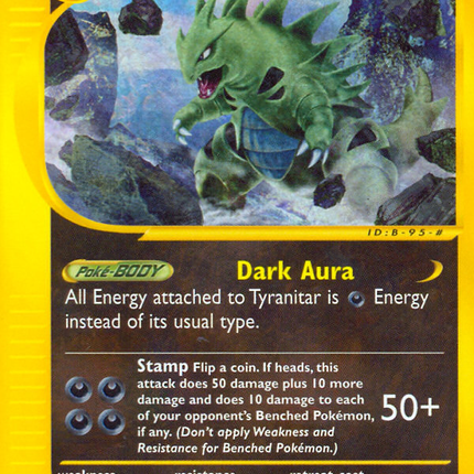 Tyranitar (66/165) [Expedition: Base Set]