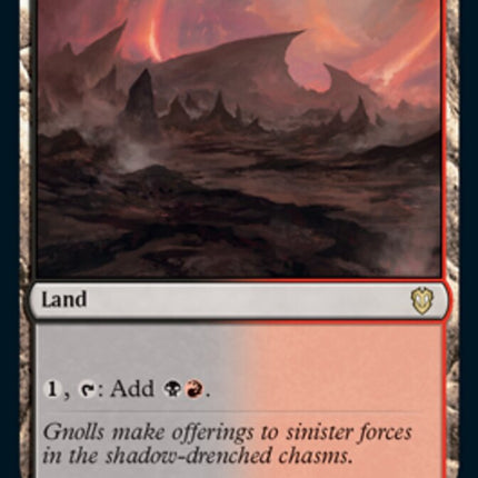 Shadowblood Ridge [Innistrad: Crimson Vow Commander]
