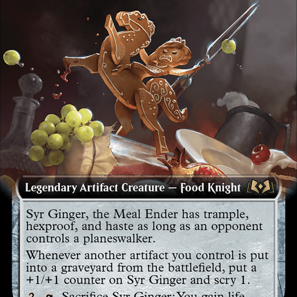 Syr Ginger, the Meal Ender (Extended Art) [Wilds of Eldraine]