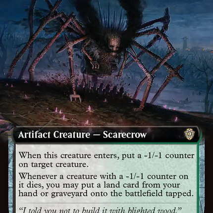 Dread Tiller (Extended Art) [Lorwyn Eclipsed Commander]