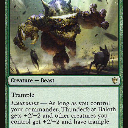 Thunderfoot Baloth [Commander 2016]