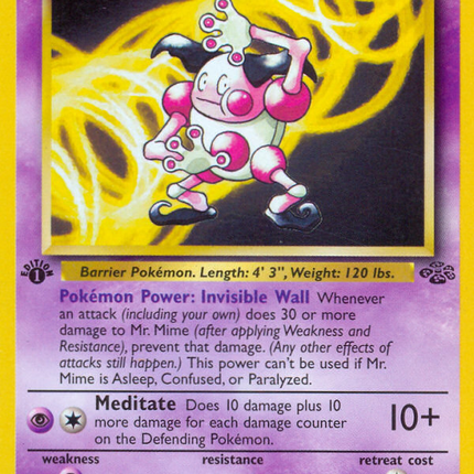 Mr. Mime (22/64) [Jungle 1st Edition]
