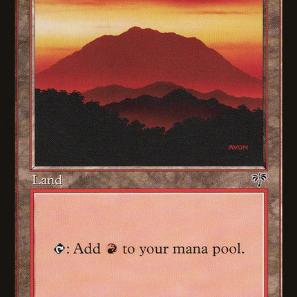 Mountain (Red Signature) [Mirage]