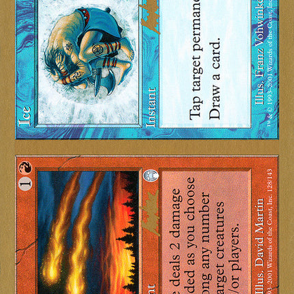 Fire // Ice (Brian Kibler) [World Championship Decks 2002]