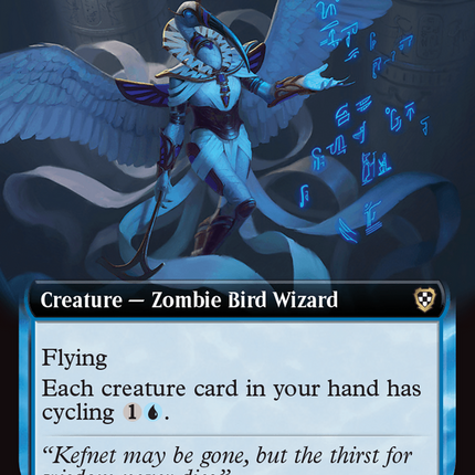 Rhet-Tomb Mystic (Extended Art) [Aetherdrift Commander]