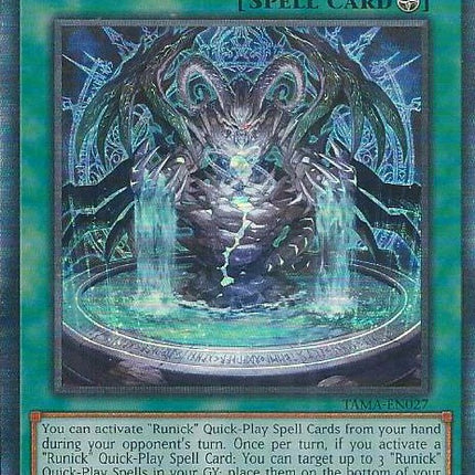 Runick Fountain [TAMA-EN027] Collector's Rare
