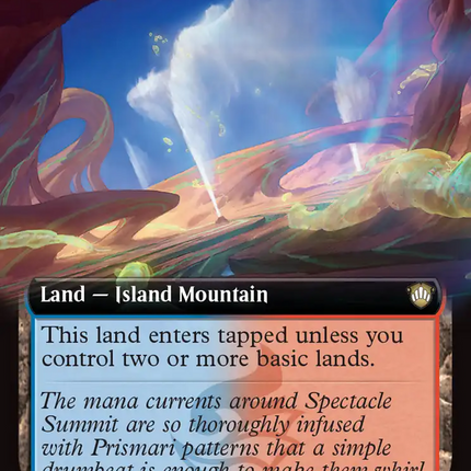 Scorched Geyser (Extended Art) [Secrets of Strixhaven Commander]