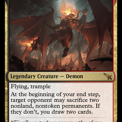 Rakdos, Patron of Chaos [Murders at Karlov Manor]