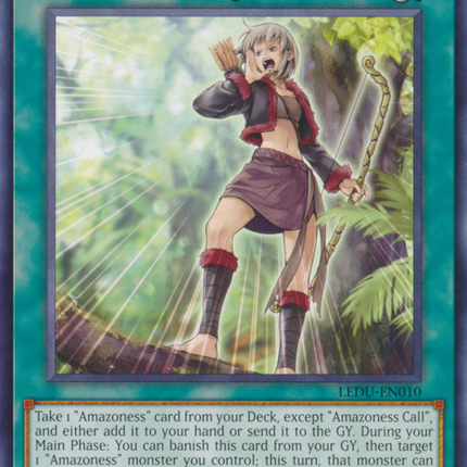 Amazoness Call [LEDU-EN010] Rare
