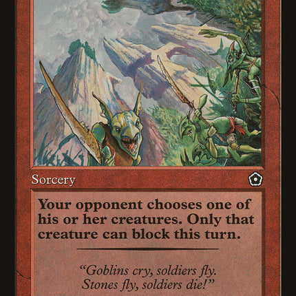 Goblin War Cry [Portal Second Age]