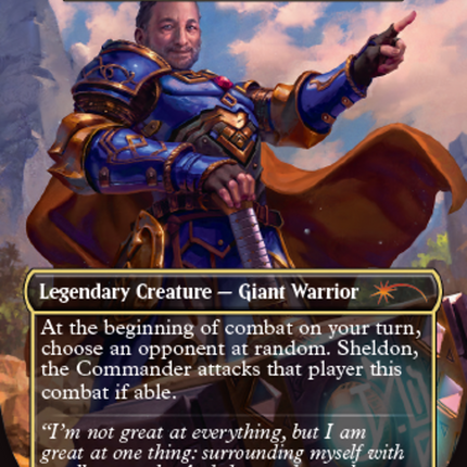 Ruhan of the Fomori - Sheldon, the Commander [Secret Lair: Sheldon's Spellbook]