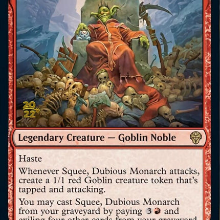 Squee, Dubious Monarch [Dominaria United Prerelease Promos]