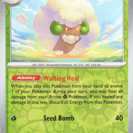 Whimsicott (015/162) [Scarlet & Violet: Temporal Forces]