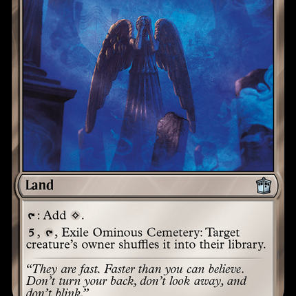 Ominous Cemetery (Surge Foil) [Doctor Who]