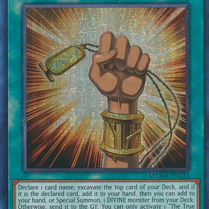 The True Name [MAMA-EN113] Secret Pharaoh's Rare