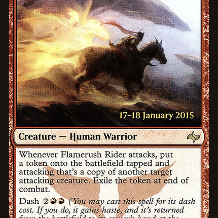 Flamerush Rider [Fate Reforged Prerelease Promos]