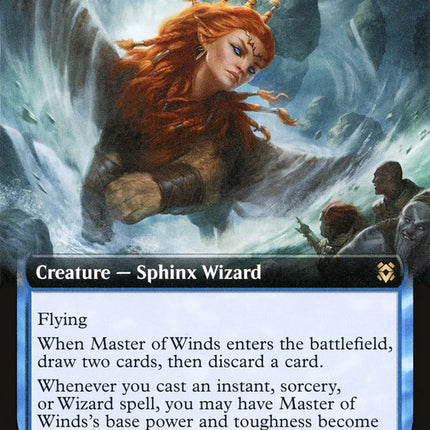 Master of Winds (Extended Art) [Zendikar Rising]