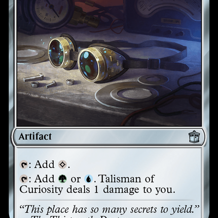 Talisman of Curiosity (Surge Foil) [Doctor Who]