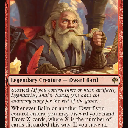 Balin, Tremaster [The Hobbit]
