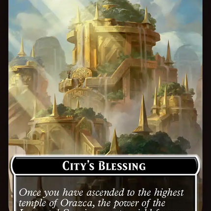 Food // City's Blessing Double-Sided Token [Secrets of Strixhaven Commander Tokens]