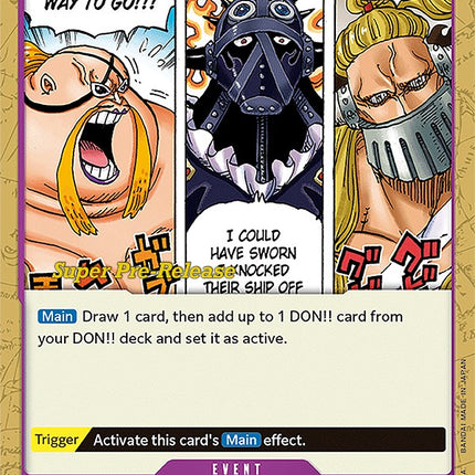 Lead Performer "Disaster" [Super Pre-Release Starter Deck: Animal Kingdom Pirates]