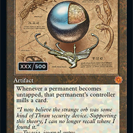 Mesmeric Orb (Retro Schematic) (Serialized) [The Brothers' War Retro Artifacts]