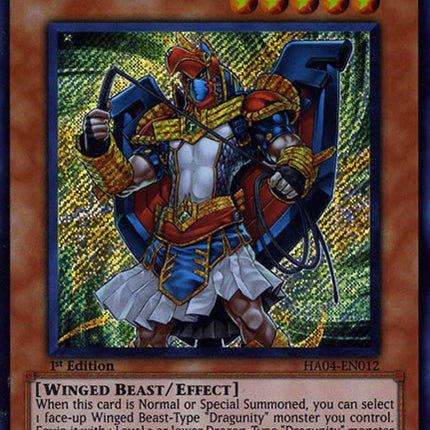 Dragunity Primus Pilus [HA04-EN012] Secret Rare