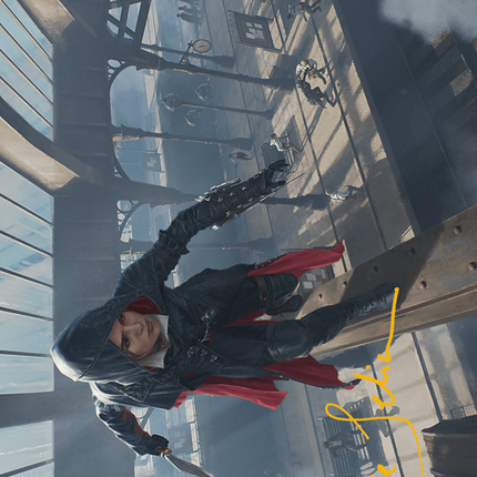 Evie Frye Art Card (Gold-Stamped Signature) [Assassin's Creed Art Series]