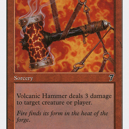 Volcanic Hammer [Seventh Edition]
