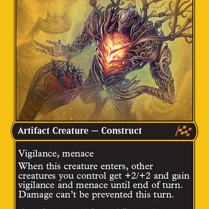 Pyrewood Gearhulk (First-Place Foil) [Aetherdrift]