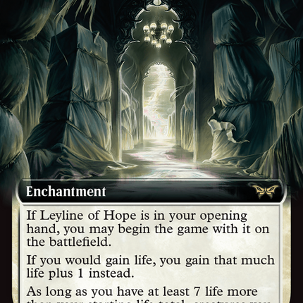 Leyline of Hope (Extended Art) [Duskmourn: House of Horror]