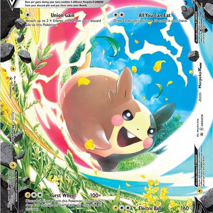 Morpeko V-UNION (SWSH215-218) (Jumbo Card) [Sword & Shield: Black Star Promos]