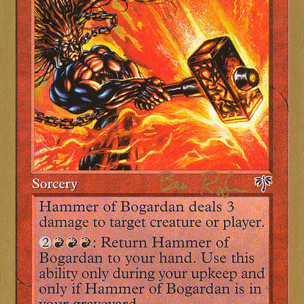 Hammer of Bogardan (Ben Rubin) [World Championship Decks 1998]