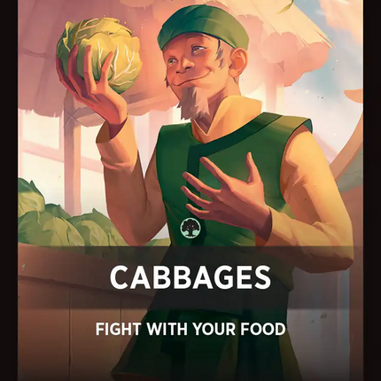 Cabbages Theme Card [Avatar: The Last Airbender Tokens]