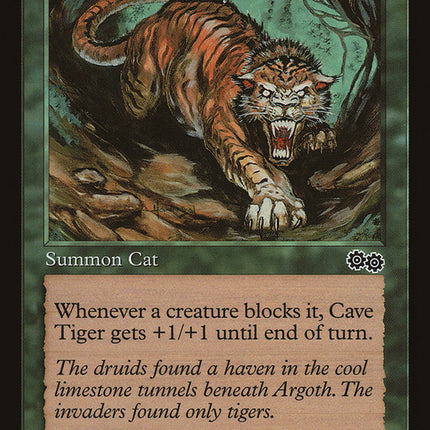 Cave Tiger [Urza's Saga]
