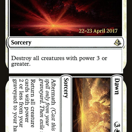 Dusk // Dawn [Amonkhet Prerelease Promos]