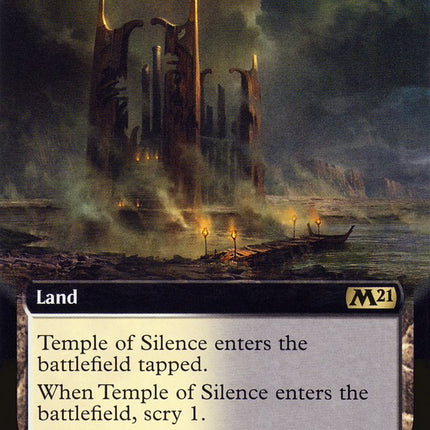 Temple of Silence (Extended Art) [Core Set 2021]