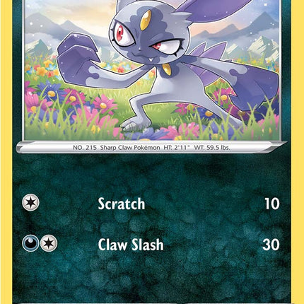 Hisuian Sneasel (092/189) [Sword & Shield: Astral Radiance]