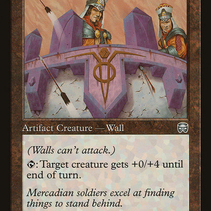 Crenellated Wall [Mercadian Masques]
