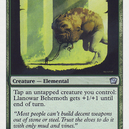 Llanowar Behemoth [Ninth Edition]
