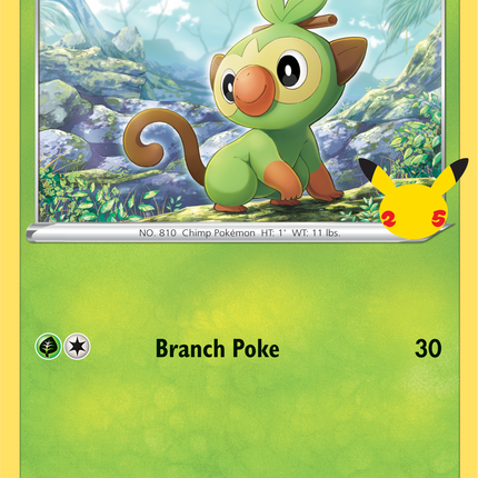 Grookey (SWSH001) (Jumbo Card) [First Partner Pack]