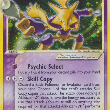 Alakazam Star (99/100) [EX: Crystal Guardians]