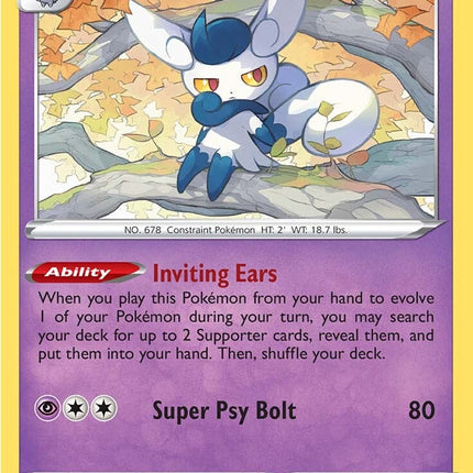 Meowstic (082/195) [Sword & Shield: Silver Tempest]