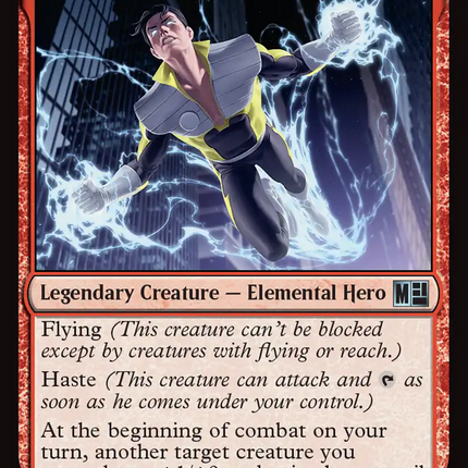 Living Lightning, Charged Up [Marvel Super Heroes Commander]