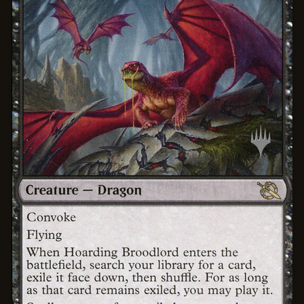 Hoarding Broodlord (Promo Pack) [March of the Machine Promos]