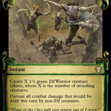 Galadhrim Ambush [The Lord of the Rings: Tales of Middle-Earth Commander Showcase Scrolls]
